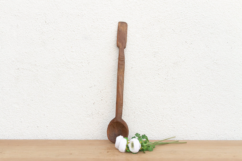 Vintage Hand-carved Kitchen Artifact