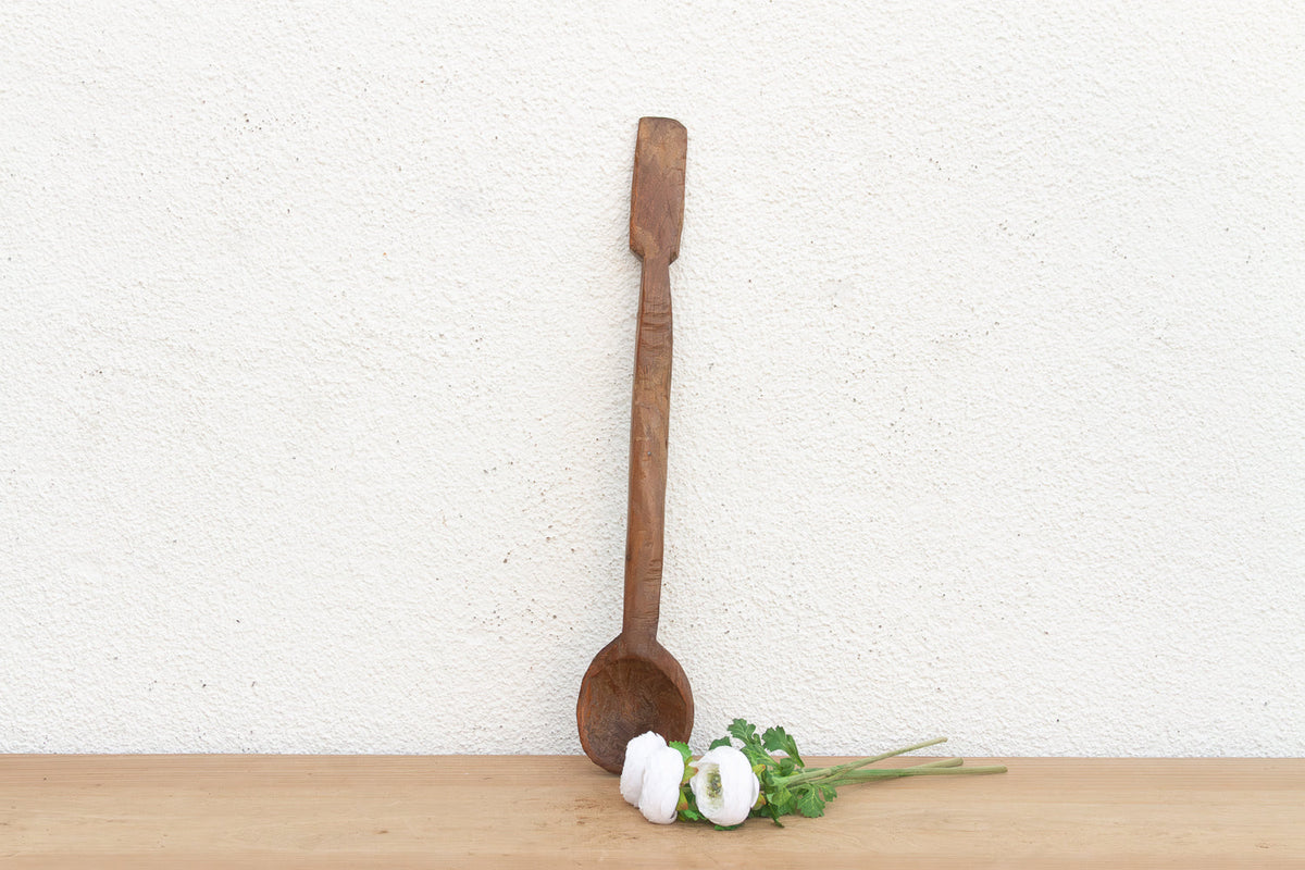 Vintage Hand-carved Kitchen Artifact