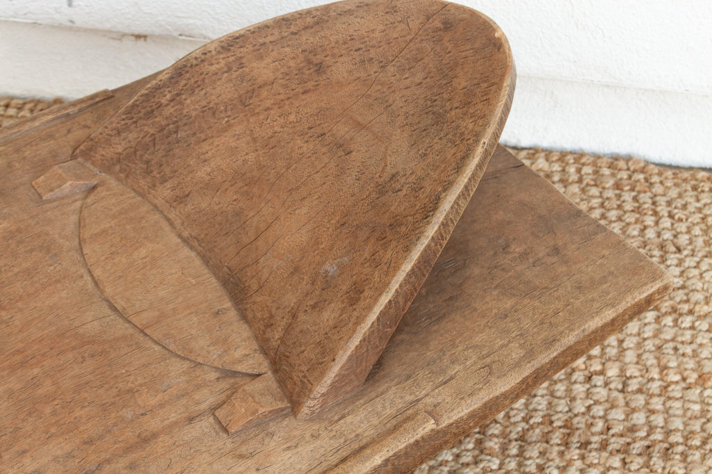 Sculptural Rustic & Elegant African Bed