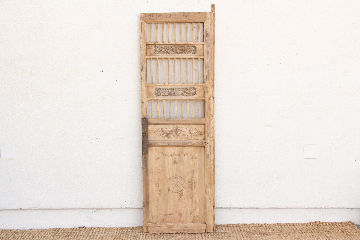 Antique Rustic Tea House Bleached Door