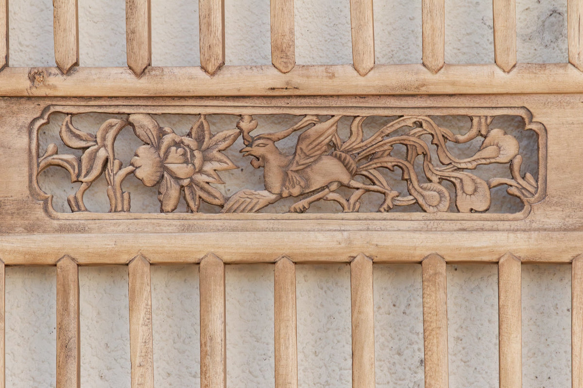 Antique Rustic Tea House Bleached Door