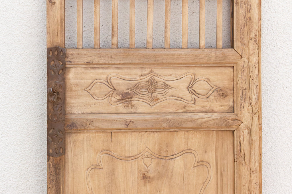 Antique Rustic Tea House Bleached Door