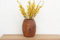16" Tall Antique Market Wood Pot (Trade)