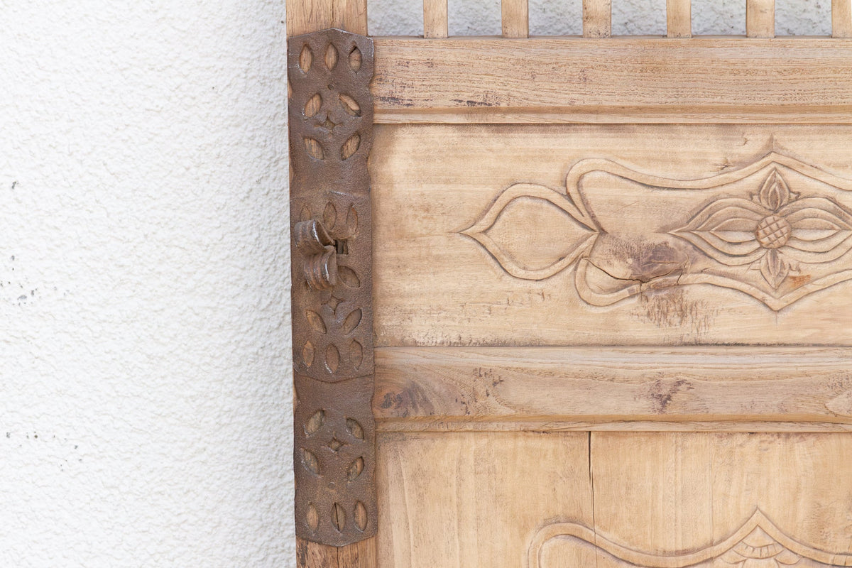 Antique Rustic Tea House Bleached Door