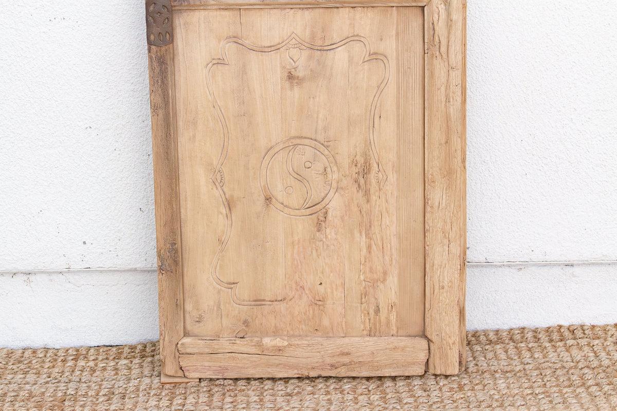Antique Rustic Tea House Bleached Door