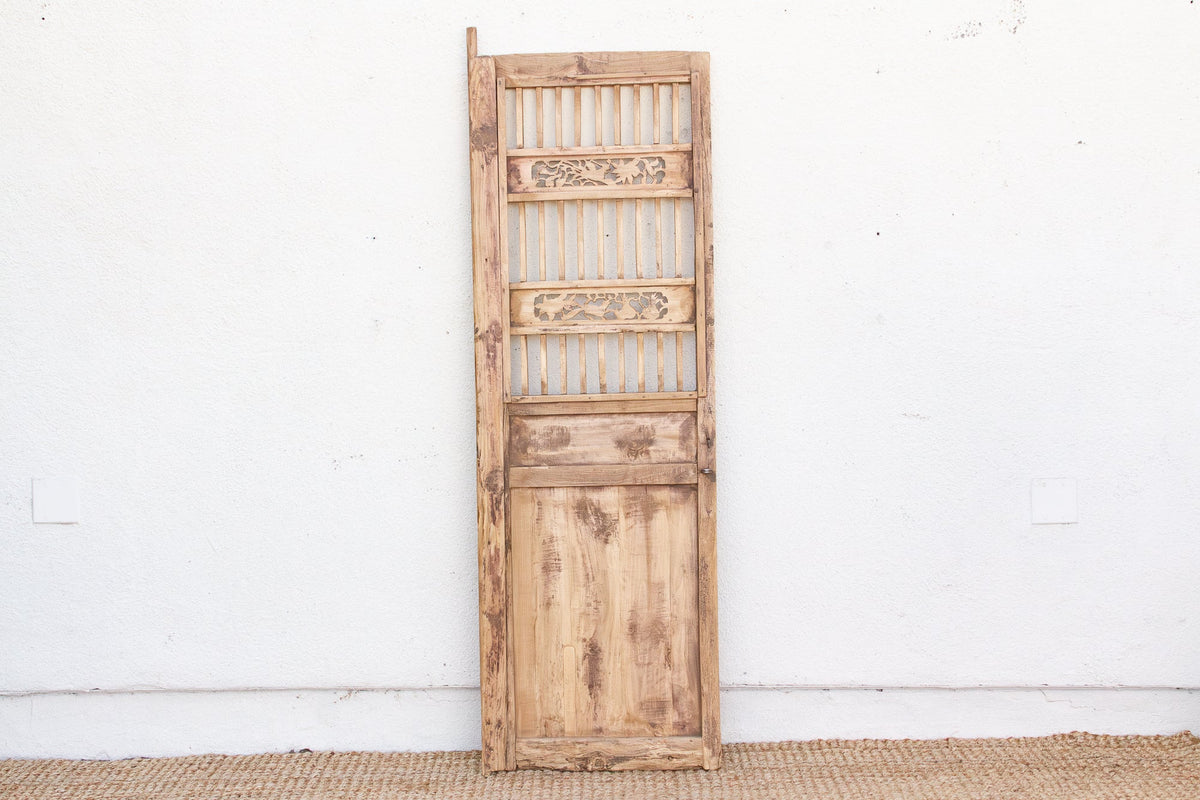Antique Rustic Tea House Bleached Door