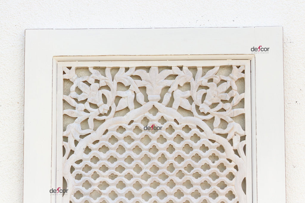 Antique Finely Carved Jali Door Panel