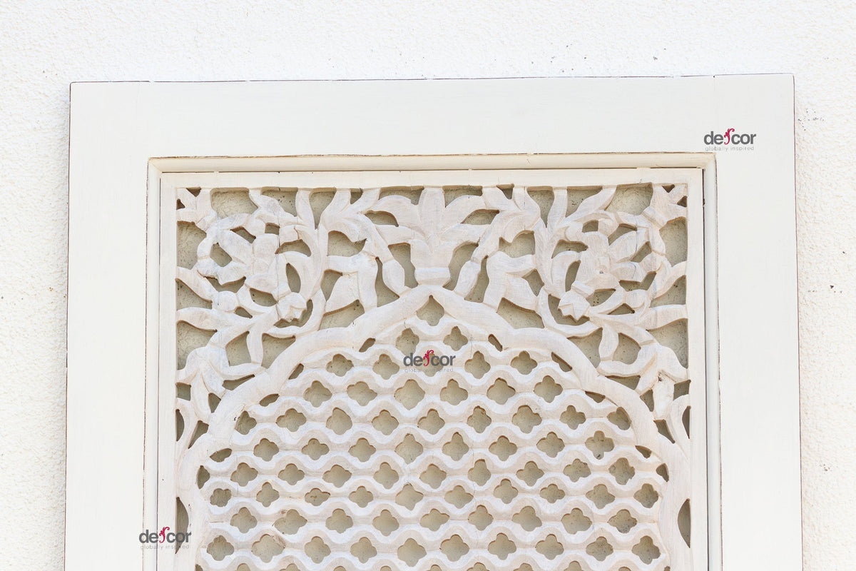 Antique Finely Carved Jali Door Panel
