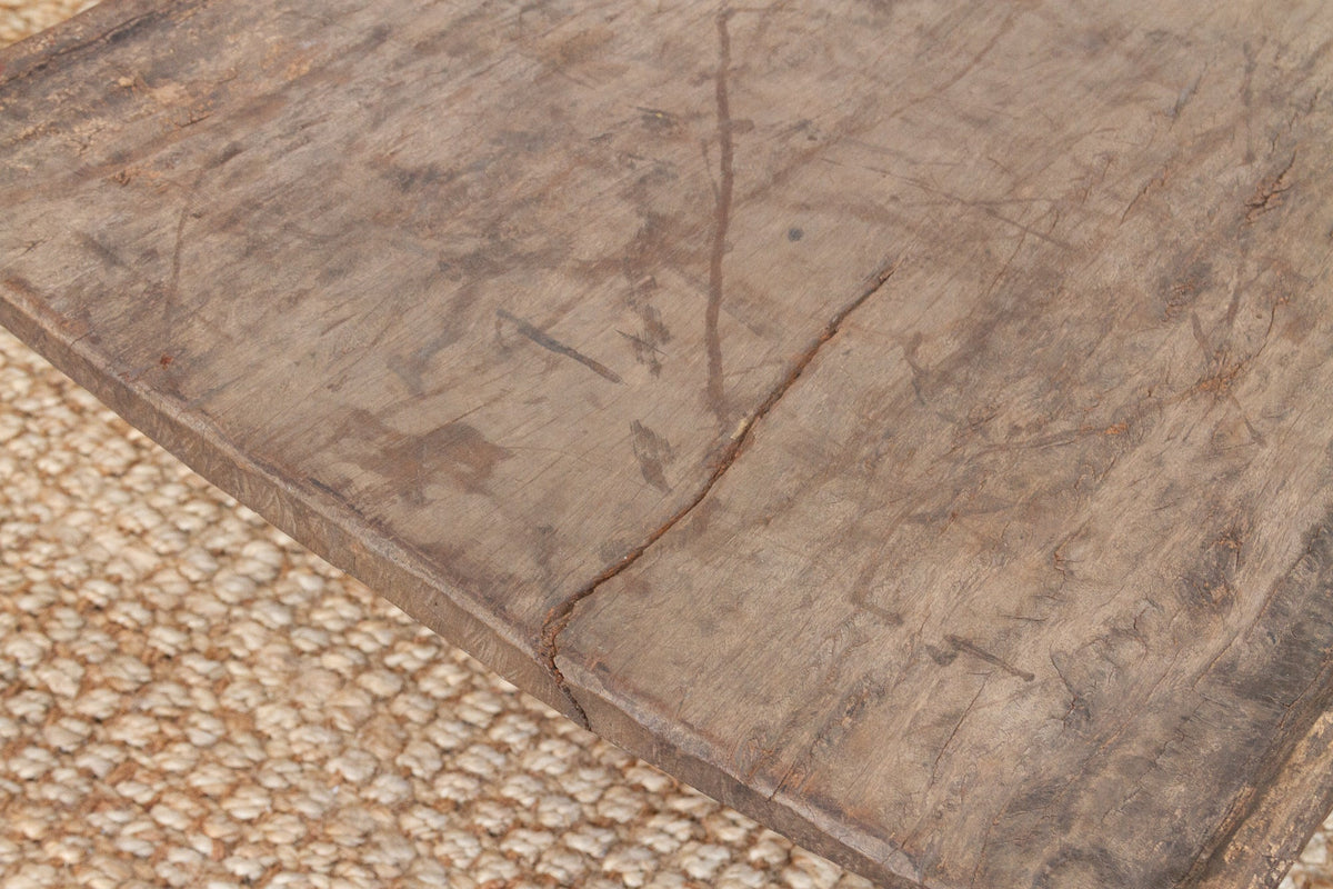 Handcarved Old Wooden Statement Senufo Bed