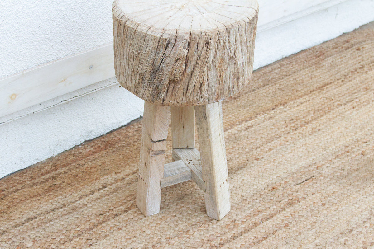 21" Tall Primitive Round Table (Trade)