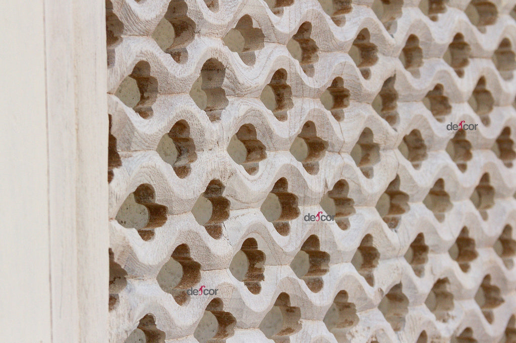 Antique Finely Carved Jali Door Panel