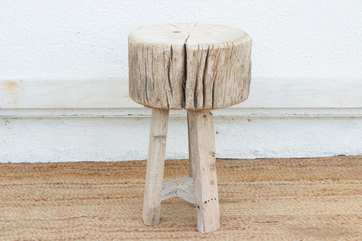 21" Tall Primitive Round Table (Trade)