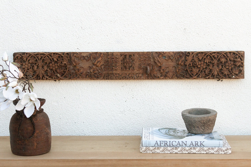 Antique India Floral Scrolls Lintels Frieze (Trade)