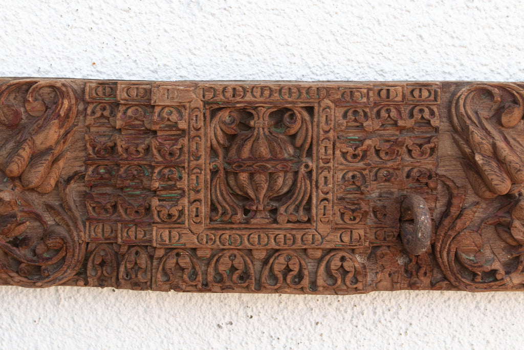 Antique India Floral Scrolls Lintels Frieze (Trade)