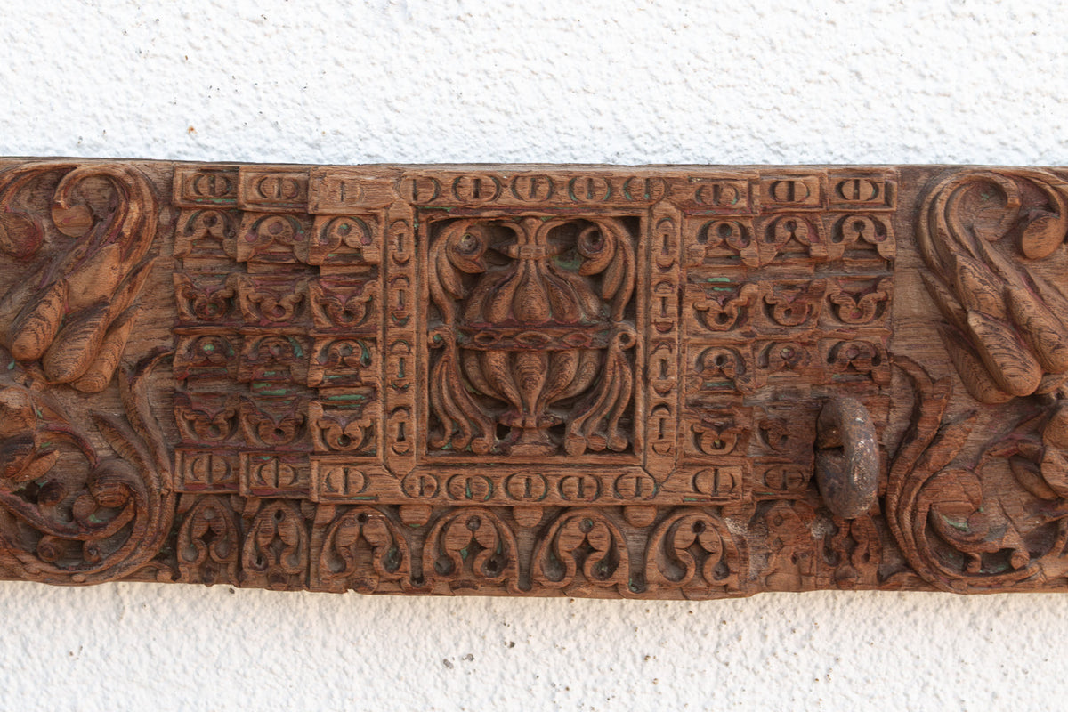 Antique India Floral Scrolls Lintels Frieze (Trade)