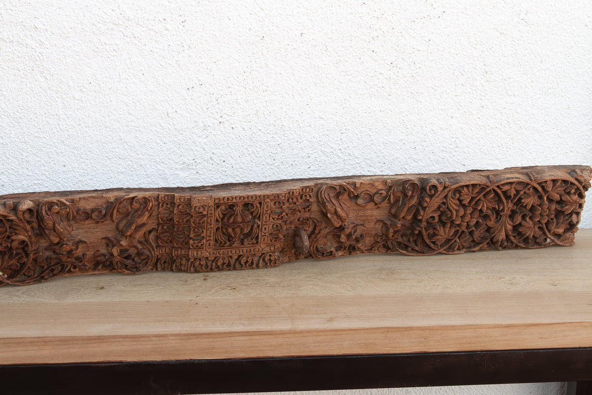 Antique India Floral Scrolls Lintels Frieze (Trade)