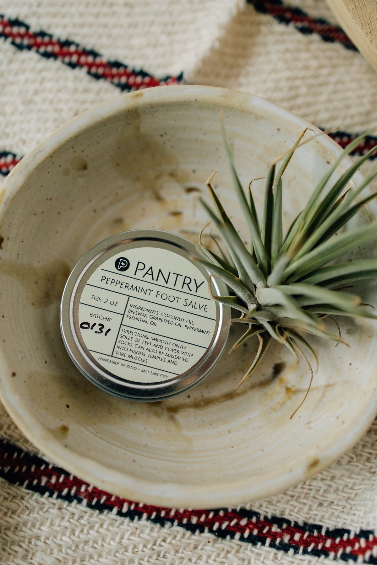 Peppermint Foot Salve - Soothing Foot Balm
