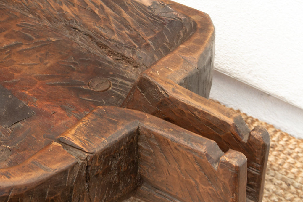 Rustic Antique French Cheese-Making Trough Table