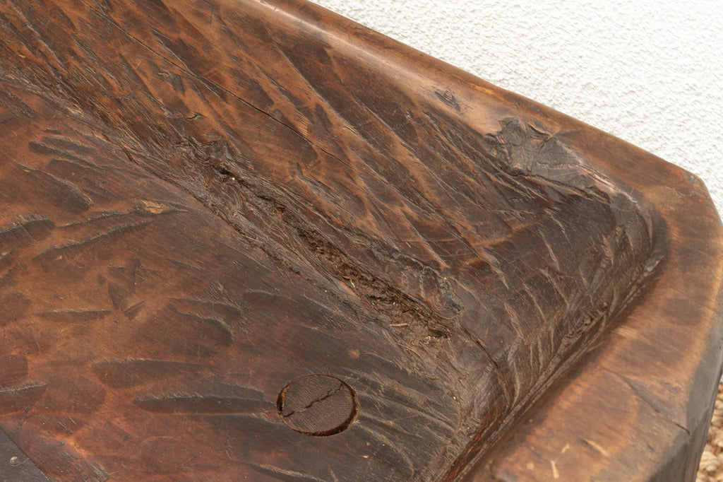 Rustic Antique French Cheese-Making Trough Table