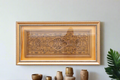 Exquisite Antique Chinese Carved Wood Panel