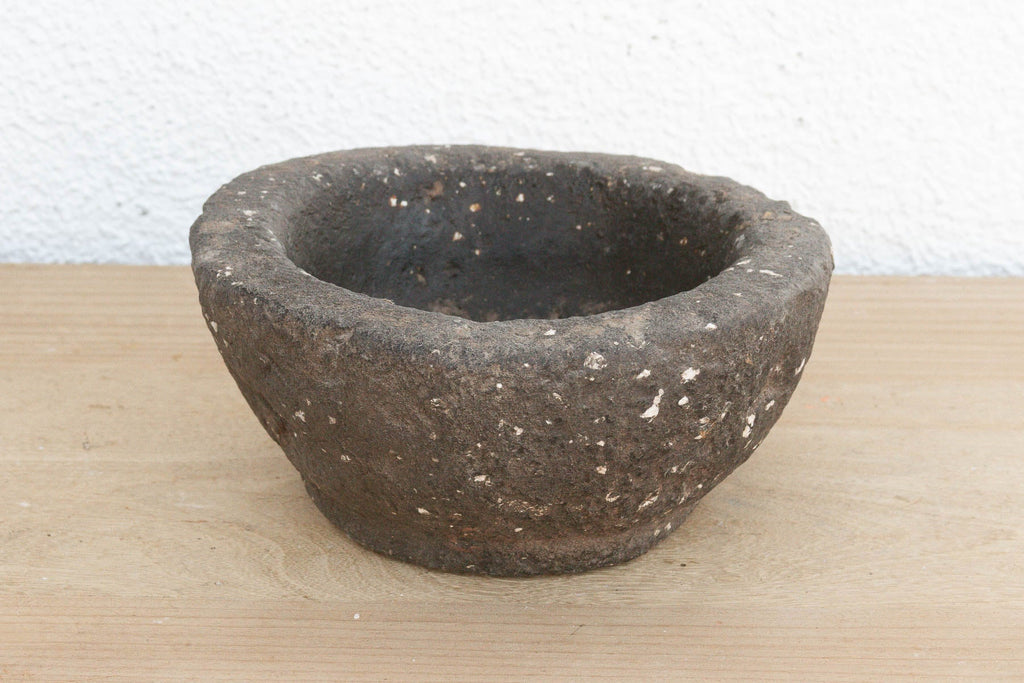 Antique Country Kitchen Stone Bowl (Trade)