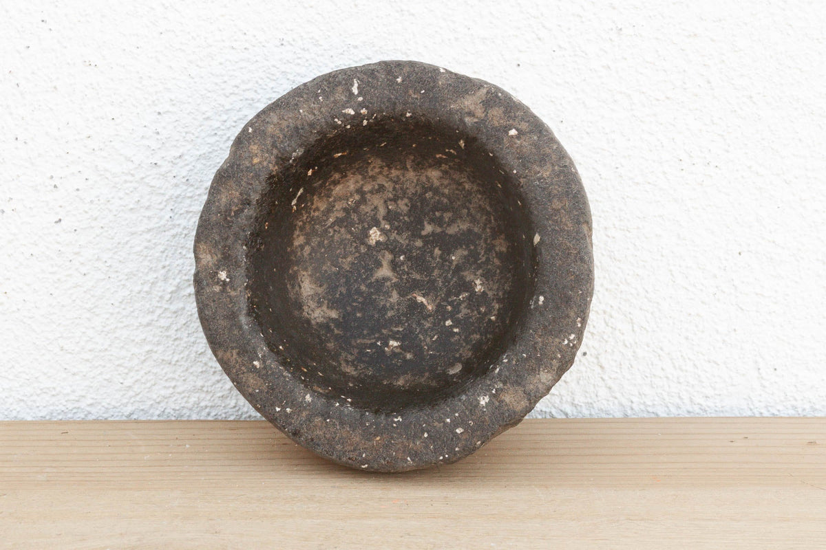 Antique Country Kitchen Stone Bowl (Trade)