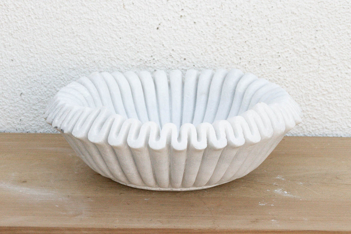 Hand-carved Large Marble Centerpiece (Trade)