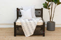 Moroccan Carved Jali Club Chair