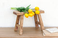 Artisanal Small Wood Milking Stool