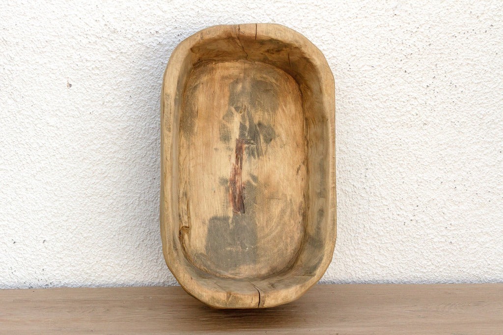 Early 20th Century Country Handhewn Basin