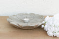 Petite Grey Stone Lotus Flower
