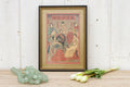 Qing Dynasty Framed Chinese Print