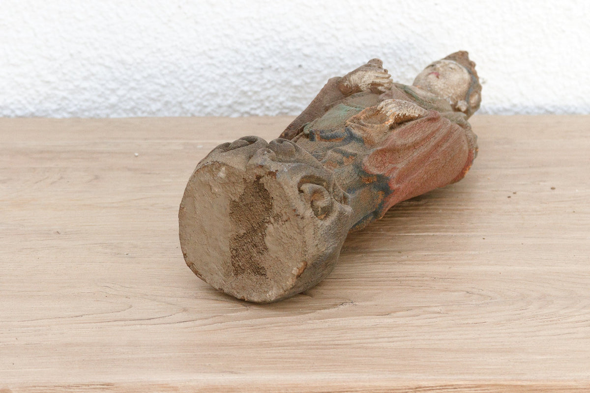 Vintage Beautifully Carved Standing Buddha