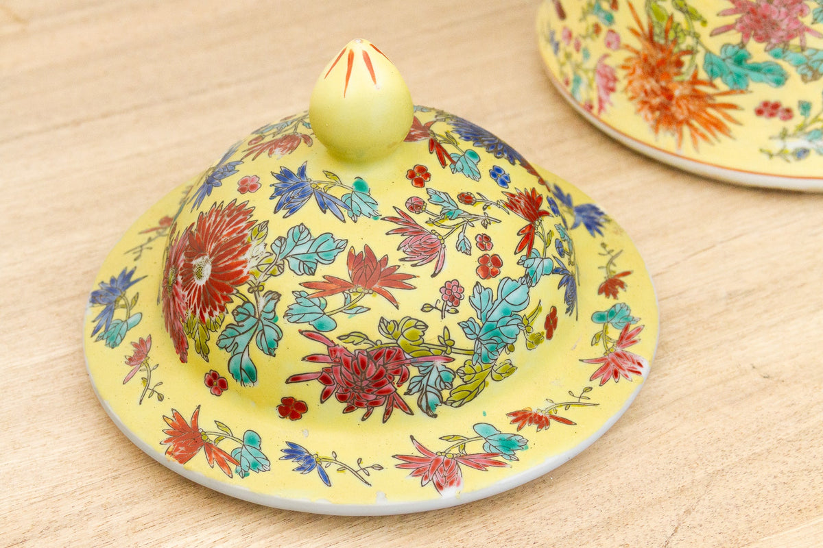 Large Famille Rose Porcelain Ginger Jar