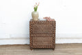 Dark Walnut Finish Finely Inlay Small Dresser (Trade)