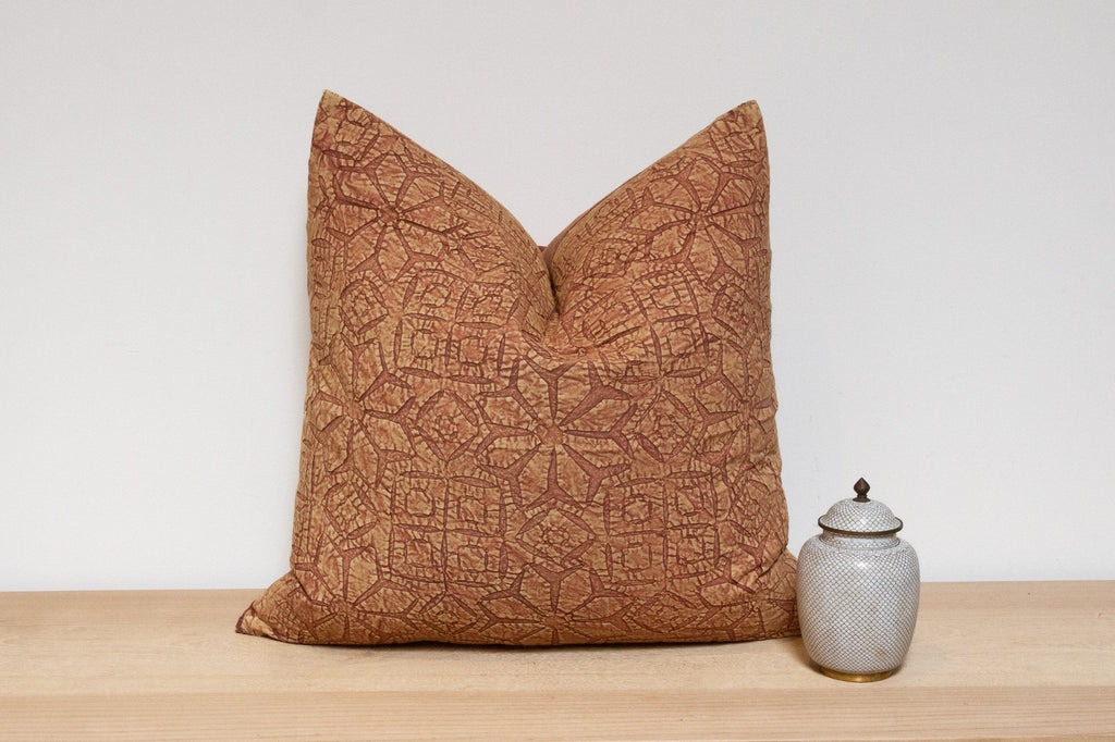 Twig Brown Handmade Pillow Cover