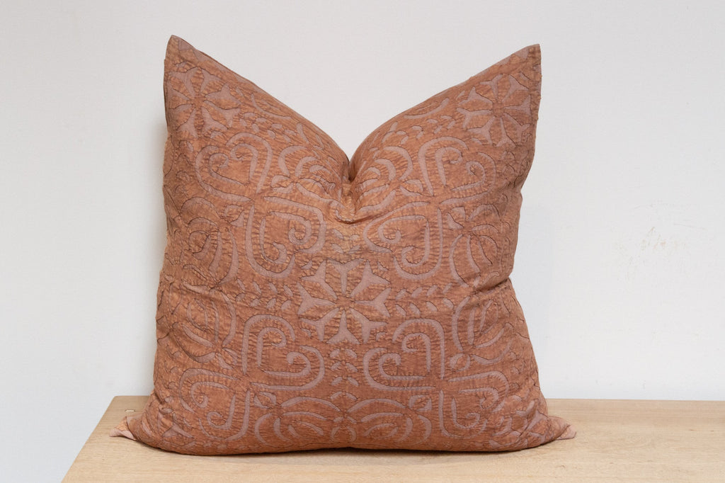 Cider Brown Handmade Pillow Cover