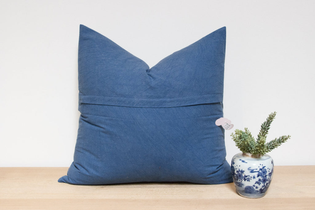 Colbalt Handmade Pillow Cover
