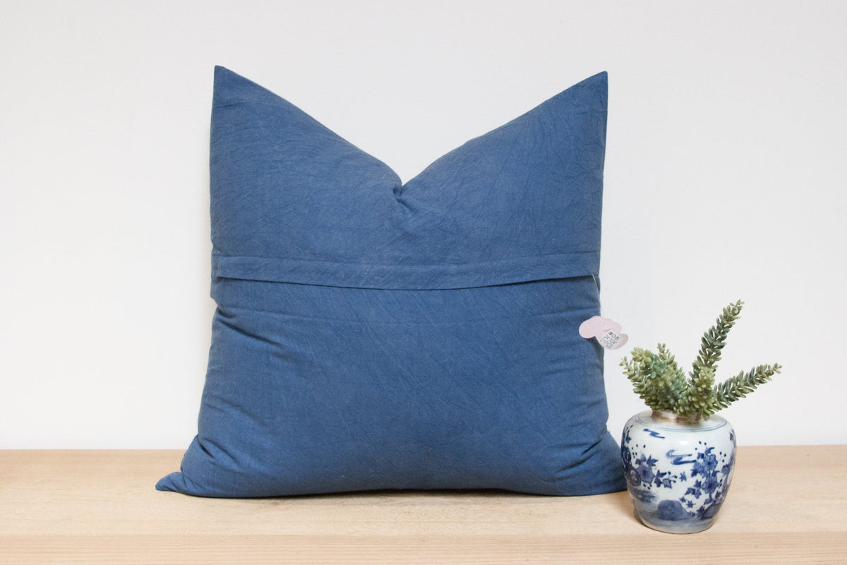 Colbalt Handmade Pillow Cover