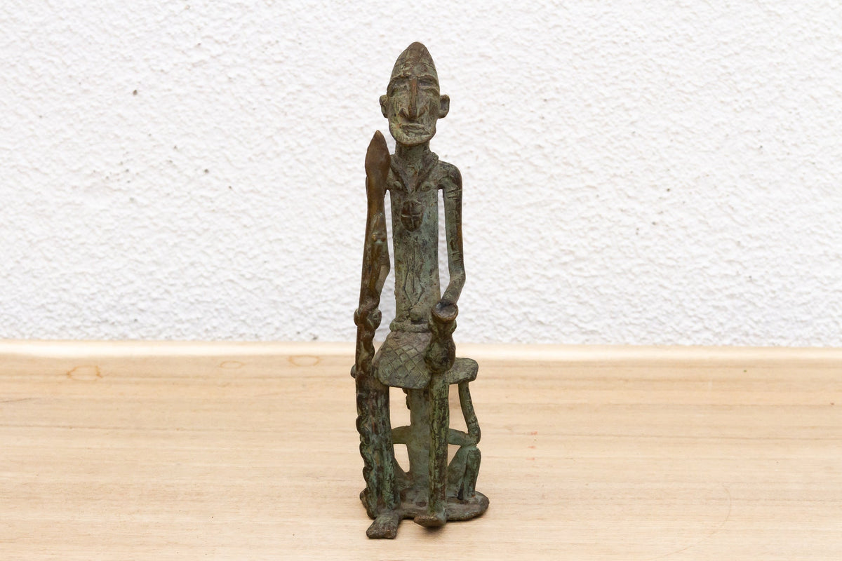 Authentic Antique Dogon Bronze Figure