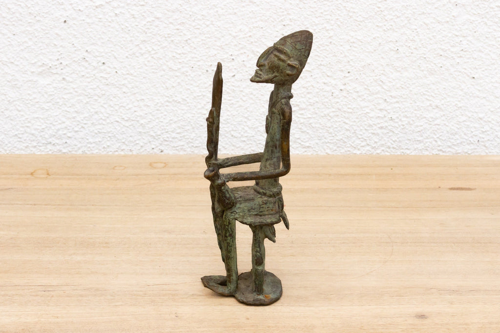 Authentic Antique Dogon Bronze Figure