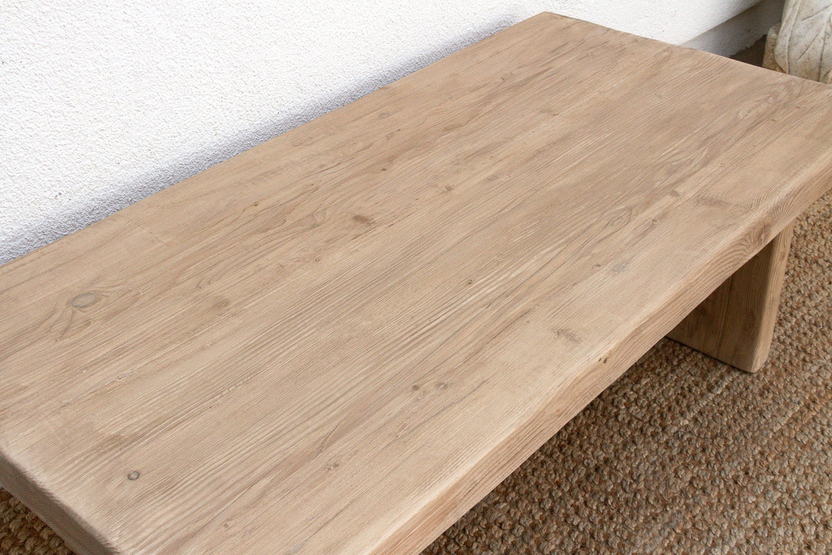 Primitive Coffee Table From Old Wood