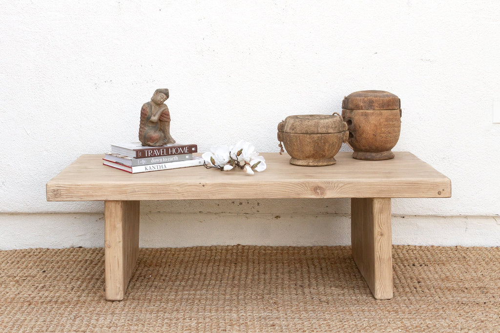 Primitive Coffee Table From Old Wood