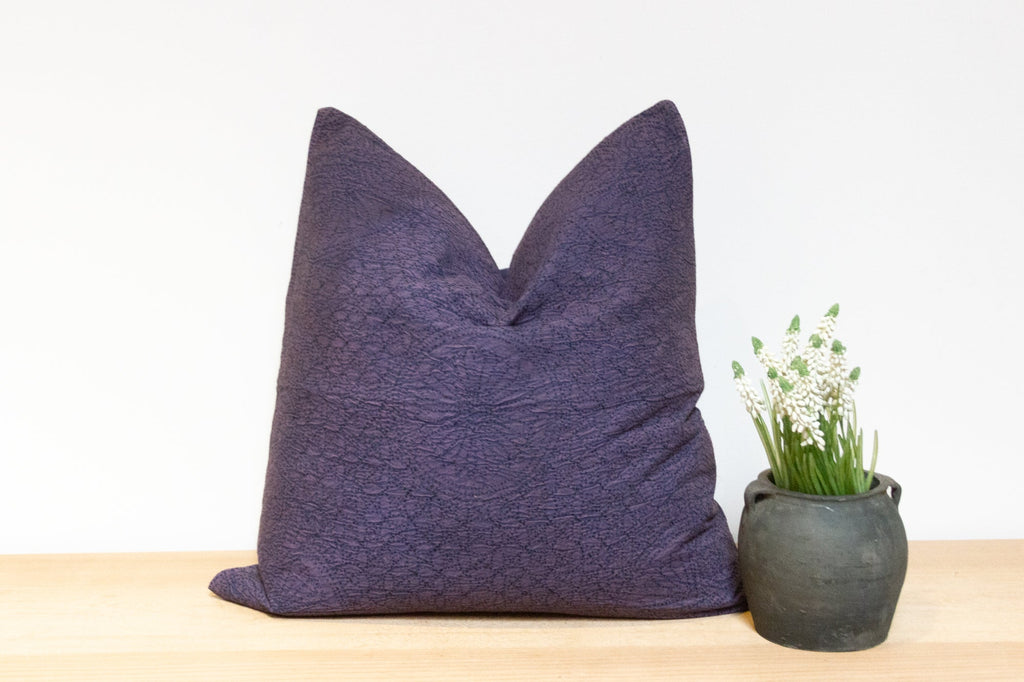 Fig Hand-Stitched Pillow Cover
