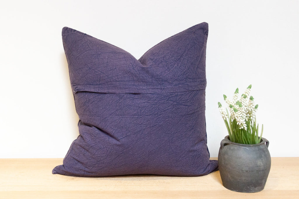 Fig Hand-Stitched Pillow Cover
