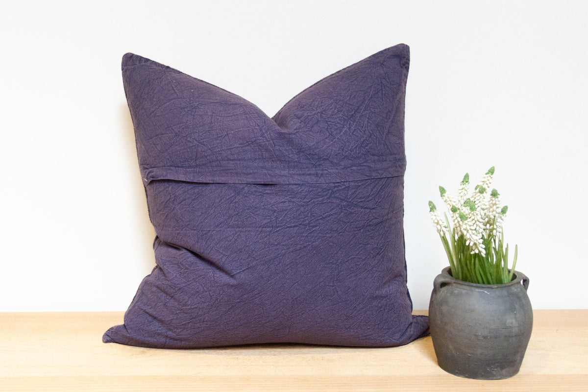 Fig Hand-Stitched Pillow Cover