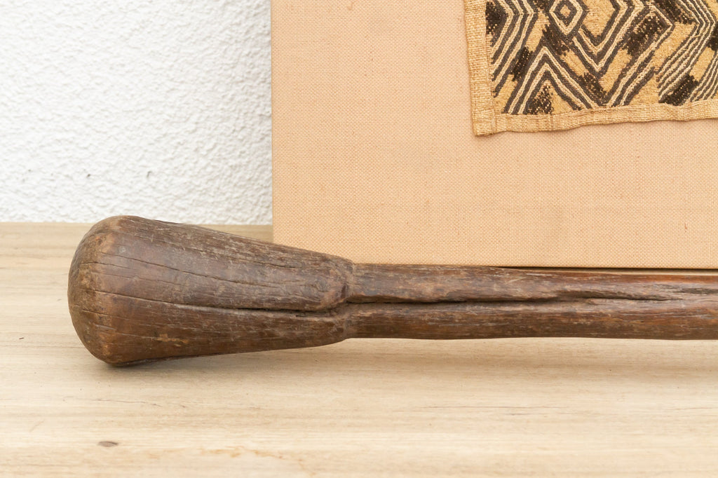 Rustic Wood African Grinding Tool