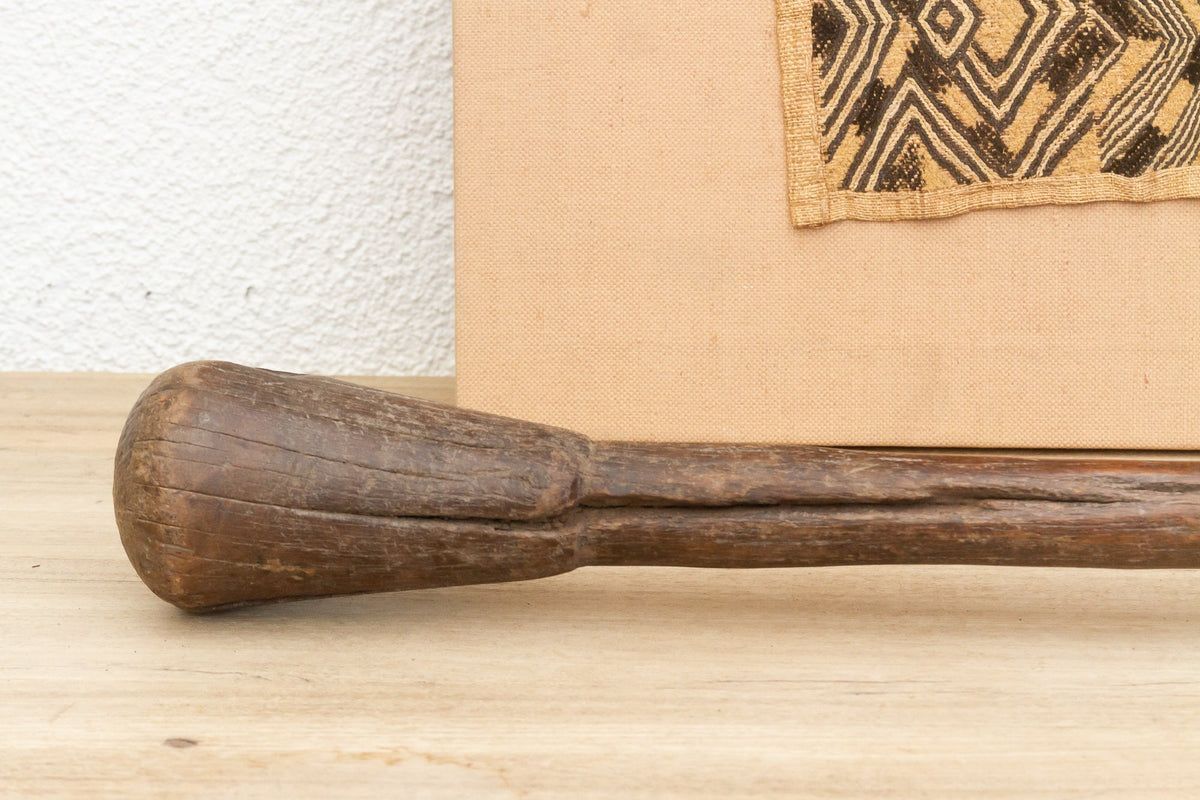 Rustic Wood African Grinding Tool