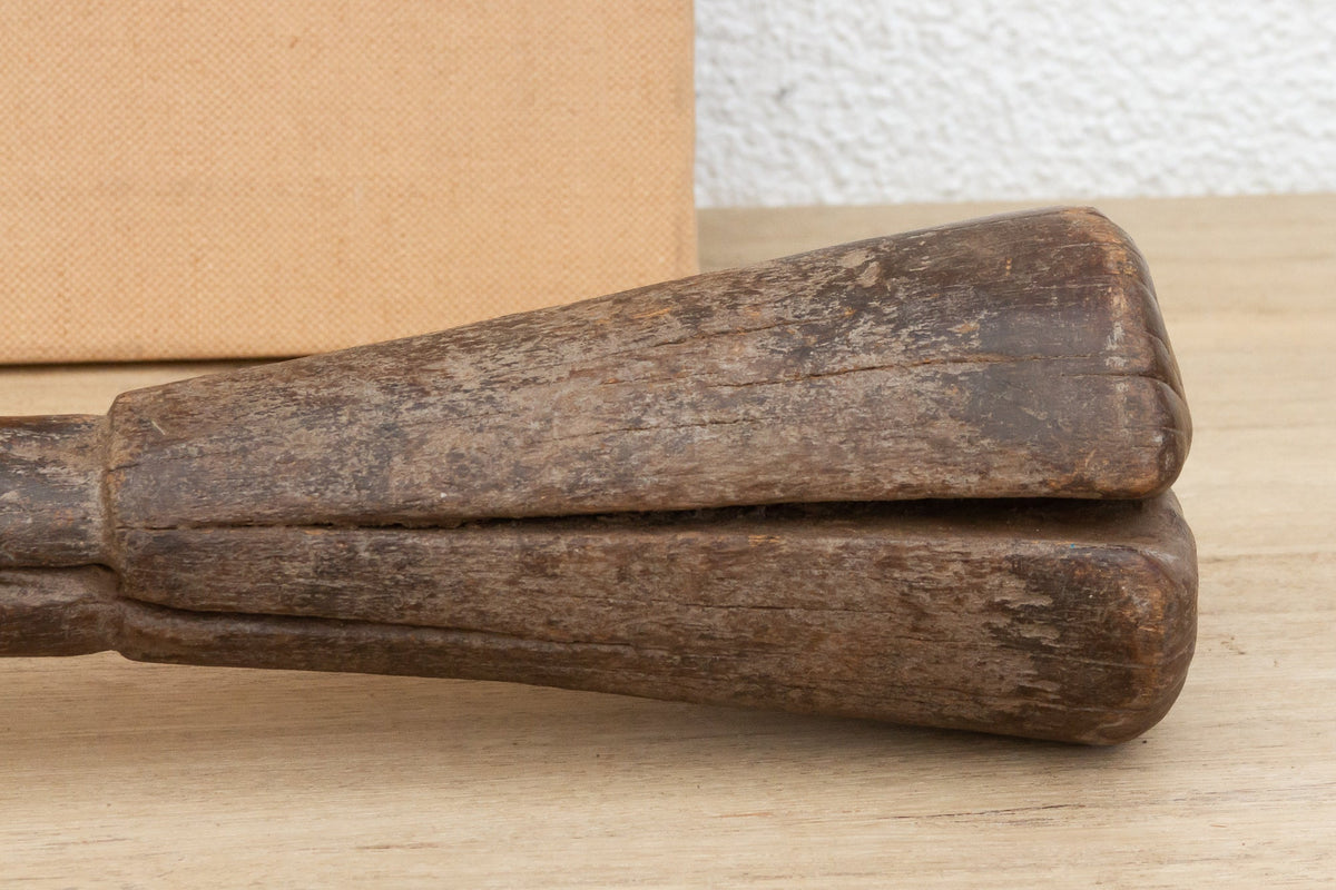 Rustic Wood African Grinding Tool