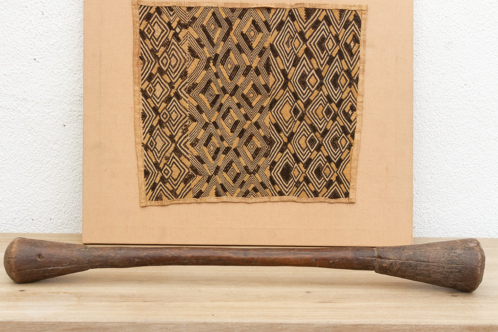 Rustic Wood African Grinding Tool